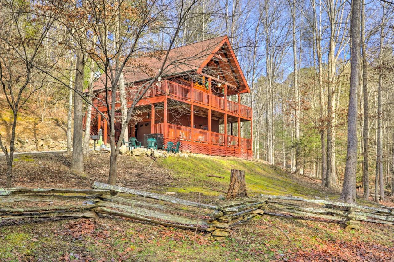 Creekside Sevierville Cabin Game Room And Hot Tub! Dış mekan fotoğraf