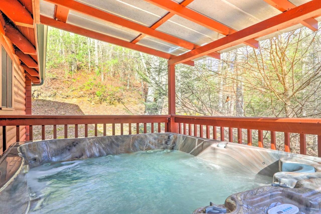 Creekside Sevierville Cabin Game Room And Hot Tub! Dış mekan fotoğraf